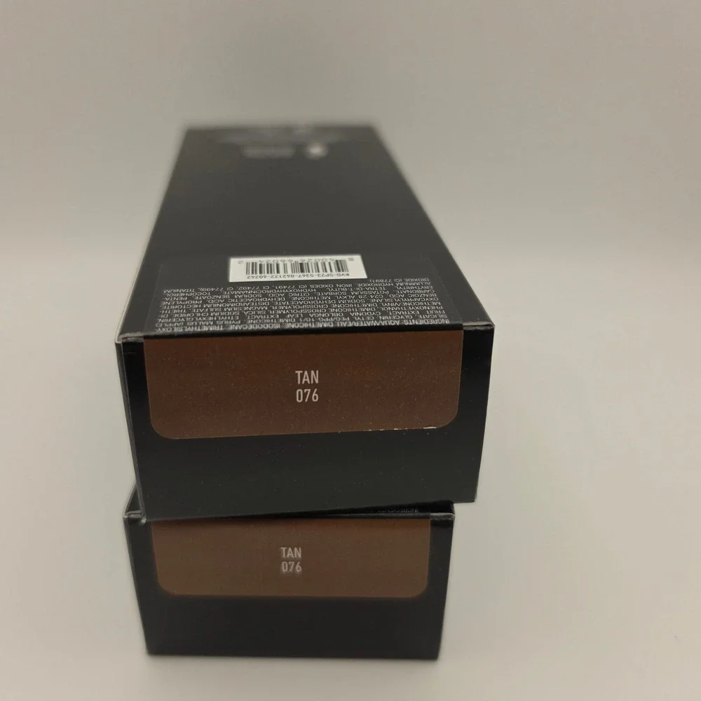 Lot of 2 KVD Beauty Good Apple Serum Foundation Tan 076 Full Coverage 1.01oz NIB
